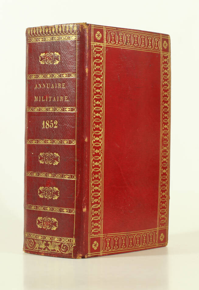 Annuaire militaire de la République - 1852 - Maroquin - Photo 0, livre rare du XIXe siècle