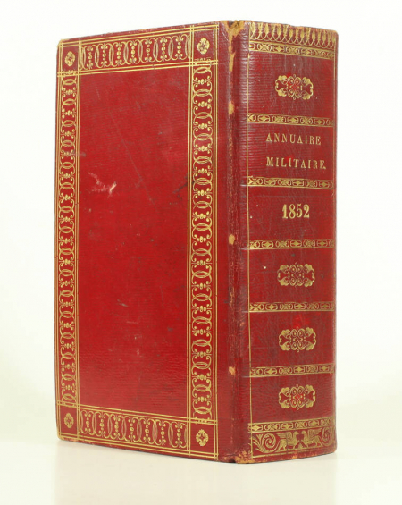 Annuaire militaire de la République - 1852 - Maroquin - Photo 1, livre rare du XIXe siècle