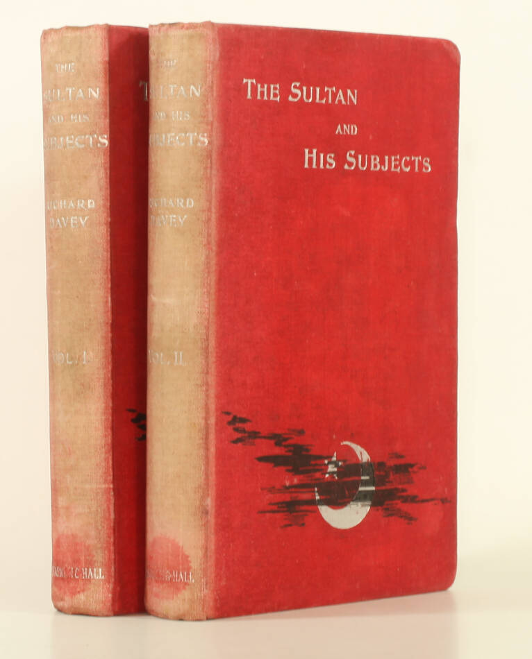 DAVEY - The sultan and his subjects - 1897 - 2 volumes - Photo 0, livre rare du XIXe siècle