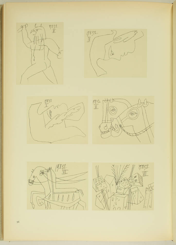 PICASSO - La guerre et la paix - Cercle d Art, 1954 - Photo 2, livre rare du XXe siècle