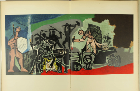 PICASSO - La guerre et la paix - Cercle d Art, 1954 - Photo 4, livre rare du XXe siècle