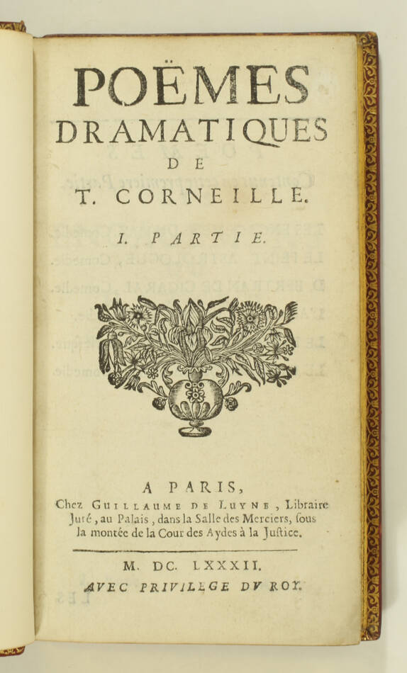 Thomas CORNEILLE - Poèmes dramatiques - 1682 - 5 volumes - Photo 5, livre ancien du XVIIe siècle