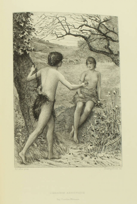 LONGUS - Daphnis et Chloé - 1890 - Illustration de Raphaël Collin - Maroquin - Photo 1, livre rare du XIXe siècle