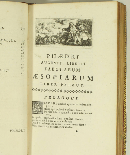 Fables d Esope - Phèdre - Avianus - Coustelier, 1742 - Figures - Photo 2, livre ancien du XVIIIe siècle