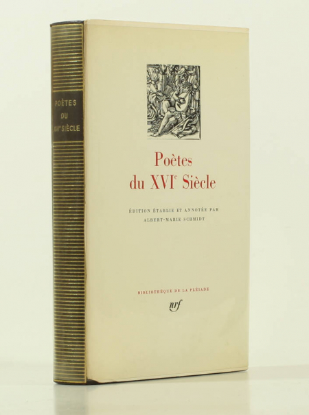 . Poètes du XVIe siècle, livre rare du XXe siècle