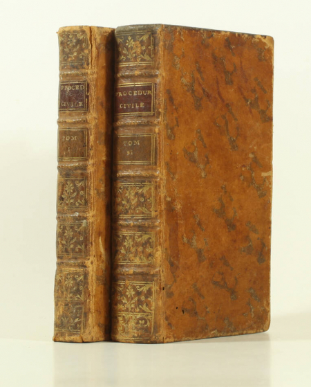 POTHIER - Traité de la procédure civile - 1776 - 2 volumes - Photo 0, livre ancien du XVIIIe siècle