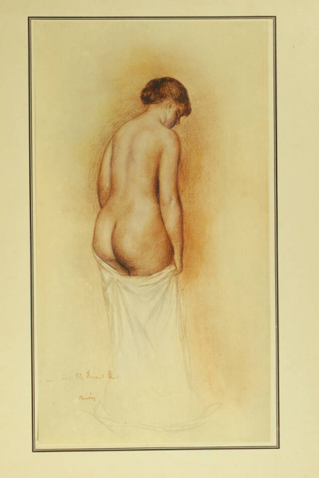 RENOIR et BESSON (George). Renoir. Aquarelles et dessins reproduits par Daniel Jacomet, livre rare du XXe siècle