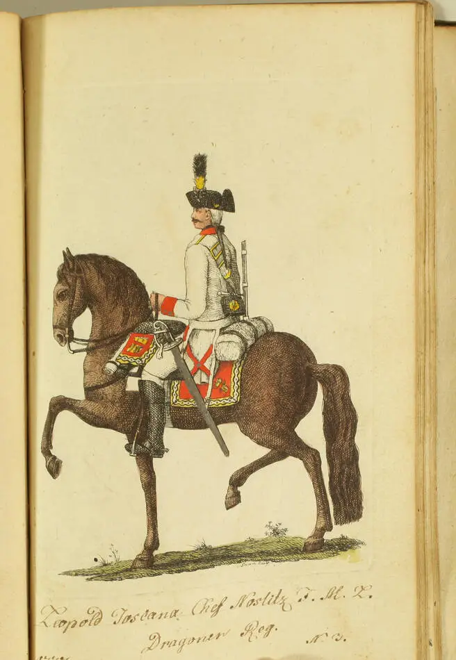 [Militaria Uniformes] Uniform der kaiserl. königl. Kriegsvölkern - Artaria, 1782 - Photo 10, livre ancien du XVIIIe siècle