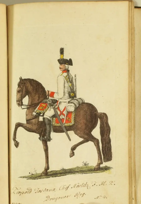 [Militaria Uniformes] Uniform der kaiserl. königl. Kriegsvölkern - Artaria, 1782 - Photo 10, livre ancien du XVIIIe siècle
