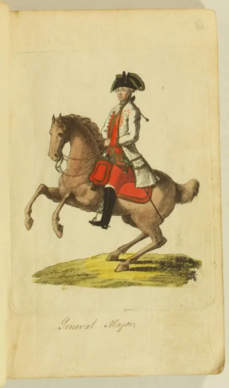 [Militaria Uniformes] Uniform der kaiserl. königl. Kriegsvölkern - Artaria, 1782 - Photo 3, livre ancien du XVIIIe siècle
