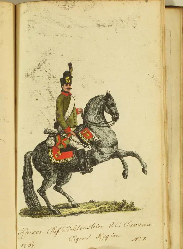 [Militaria Uniformes] Uniform der kaiserl. königl. Kriegsvölkern - Artaria, 1782 - Photo 8, livre ancien du XVIIIe siècle