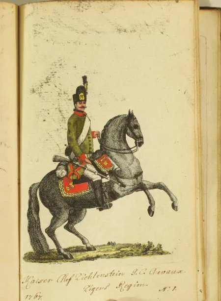 [Militaria Uniformes] Uniform der kaiserl. königl. Kriegsvölkern - Artaria, 1782 - Photo 8, livre ancien du XVIIIe siècle