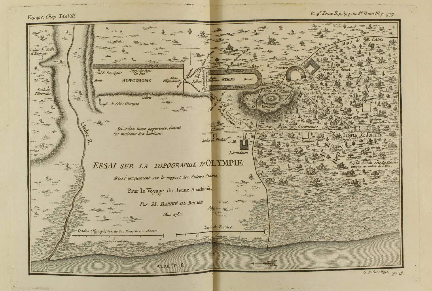 [Atlas] Recueil de cartes géographiques du voyage d Anacharsis - 1789 - Photo 0, livre ancien du XVIIIe siècle
