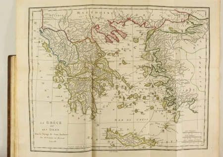 [Atlas] Recueil de cartes géographiques du voyage d Anacharsis - 1789 - Photo 3, livre ancien du XVIIIe siècle