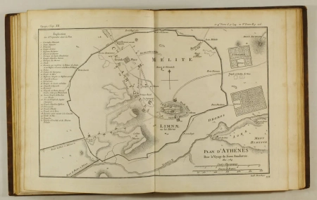 [Atlas] Recueil de cartes géographiques du voyage d Anacharsis - 1789 - Photo 5, livre ancien du XVIIIe siècle