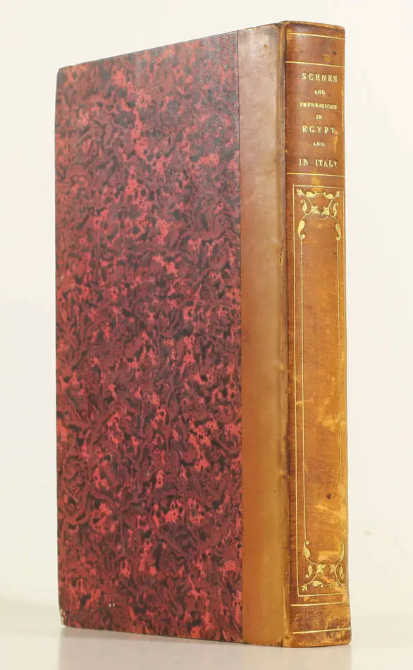 SHERER - Scenes and impressions in Egypt and in Italy - 1824 - EO - Photo 1, livre rare du XIXe siècle