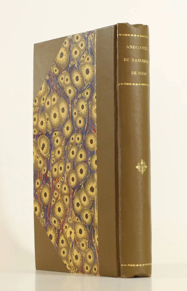 Malteste - Anecdotes du parlement de Bourgogne - 1864 - Photo 0, livre rare du XIXe siècle