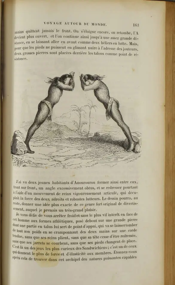 ARAGO - Souvenirs d un aveugle. Voyage autour du monde (vers 1843) - 2 tomes - Photo 6, livre rare du XIXe siècle