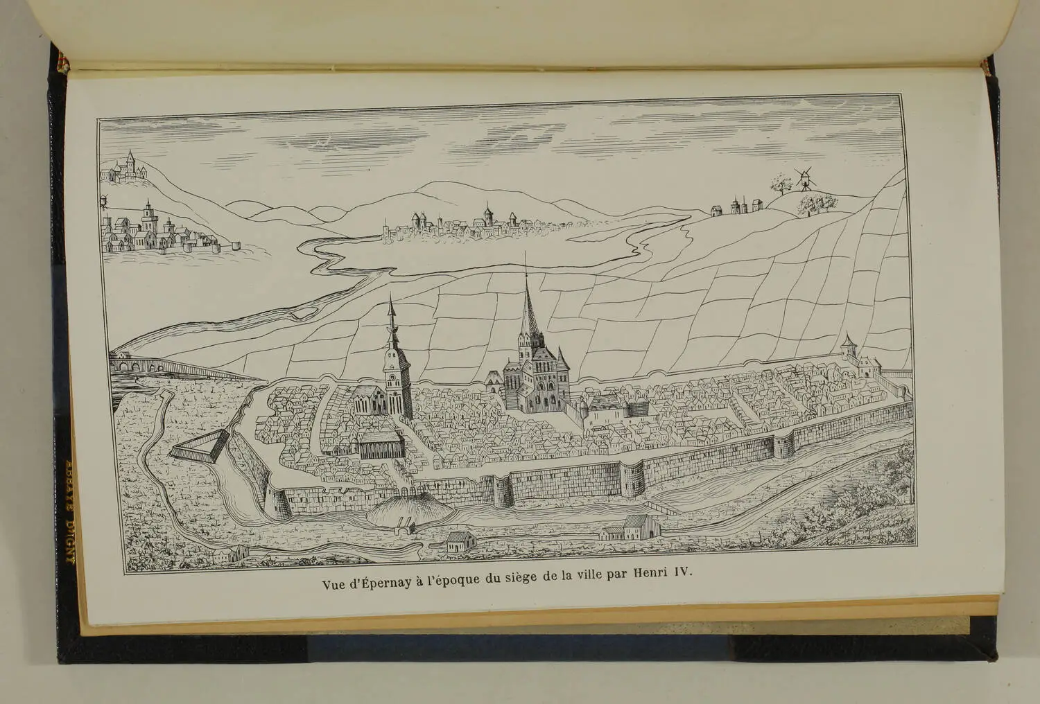 FIEVET Histoire de la ville d Epernay, depuis sa fondation - 1868 - 3 volumes - Photo 3, livre rare du XIXe siècle