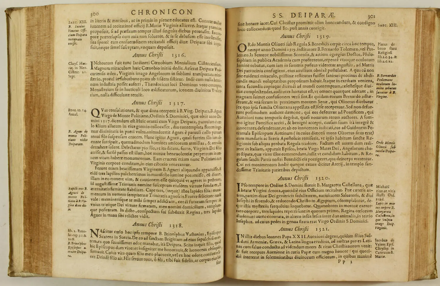 GONON - Chronicon SS. Deiparae Virginis Mariae -  1637 - Photo 5, livre ancien du XVIIe siècle