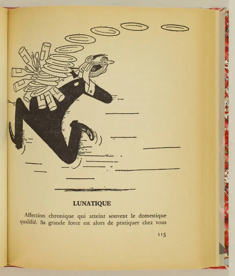 BOUVARD Madame n est pas servie - Patrons et domestiques 1965 - Dubout dédicace - Photo 3, livre rare du XXe siècle