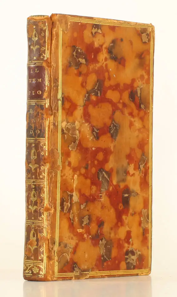 [MONTESQUIEU - Il Tempio di Gnido, trasportato dal francese in italiano - 1767 - Photo 1, livre ancien du XVIIIe siècle