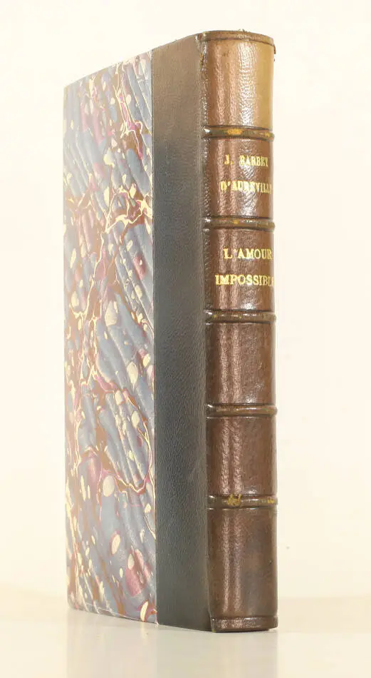 BARBEY d AUREVILLY - L amour impossible. Chronique parisienne - 1859 - 2e ed. - Photo 0, livre rare du XIXe siècle