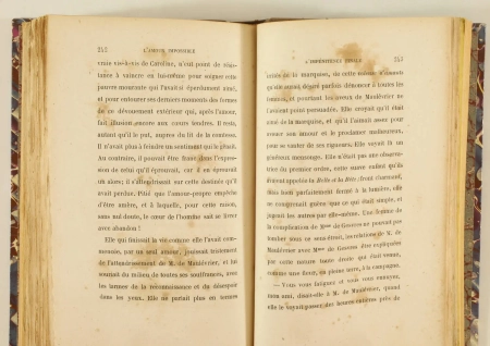 BARBEY d AUREVILLY - L amour impossible. Chronique parisienne - 1859 - 2e ed. - Photo 2, livre rare du XIXe siècle