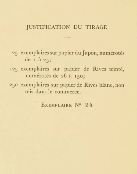 [Bibliophilie] LASCOUTX (Léon) - Tome VIII - 1937 - Eaux-fortes - 1/25 japon - Photo 2, livre rare du XXe siècle