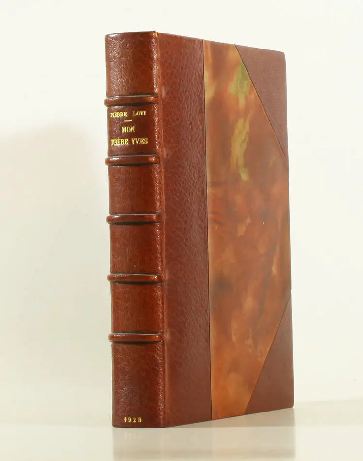 LOTI - Mon frère Yves - Mornay, 1928 - Illustré par MEHEUT - reliure signée - Photo 1, livre rare du XXe siècle
