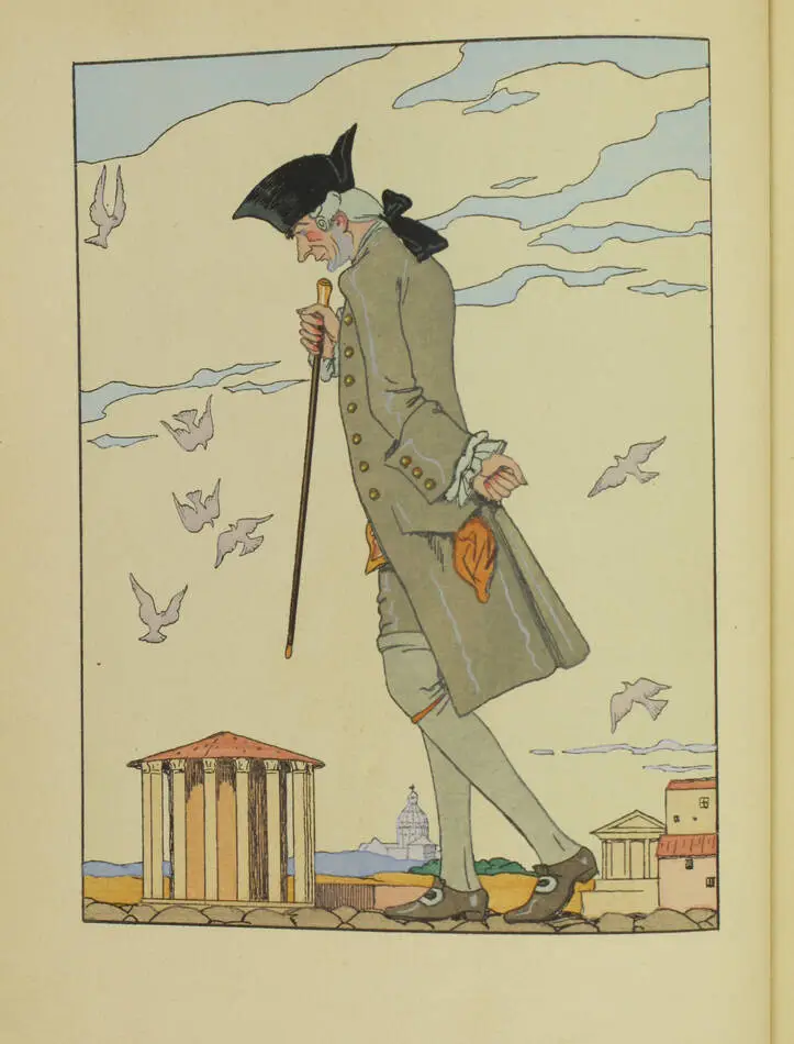 REGNIER La double maîtresse - Mornay, 1928 Illustré par Barbier - reliure signée - Photo 4, livre rare du XXe siècle