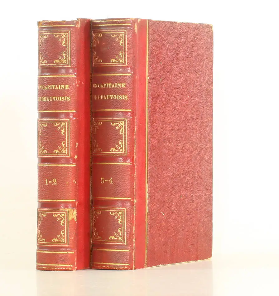 [Chasse] FOUDRAS - Un capitaine de Beauvoisis - 1849 - 4 tomes - Photo 0, livre rare du XIXe siècle