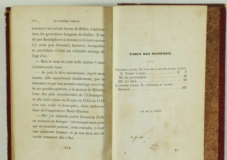 [Chasse] FOUDRAS - Un capitaine de Beauvoisis - 1849 - 4 tomes - Photo 3, livre rare du XIXe siècle
