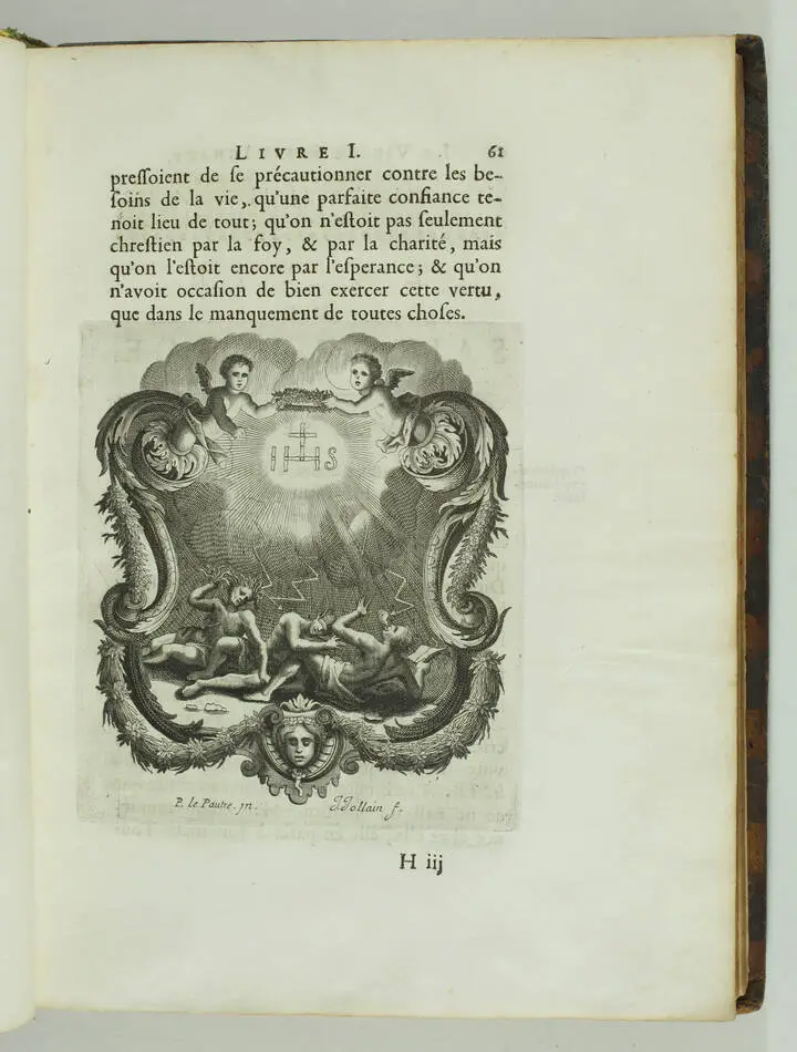 [Jésuites] BOUHOURS - La Vie de saint Ignace - 1679 - In-4 - EO - Photo 4, livre ancien du XVIIe siècle