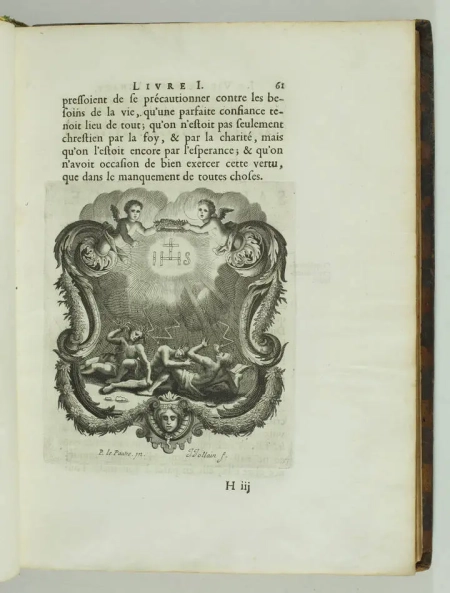 [Jésuites] BOUHOURS - La Vie de saint Ignace - 1679 - In-4 - EO - Photo 4, livre ancien du XVIIe siècle