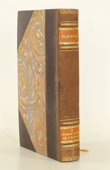DIEMER (Marie). La légende dorée de l'Alsace, livre rare du XXe siècle