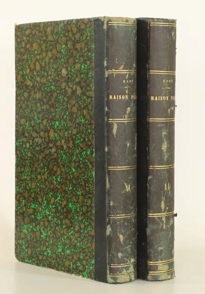 KANT - Critique de la raison pure - 1869 - 2 volumes - Traduction de Barni - Photo 0, livre rare du XIXe siècle