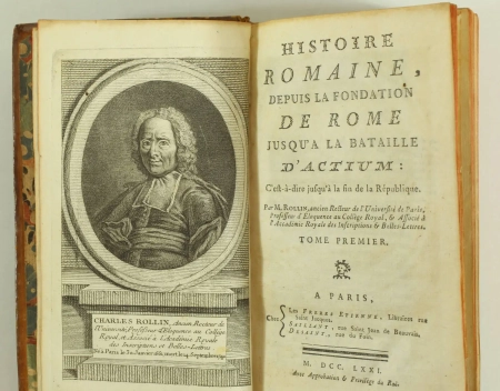 ROLLIN et CREVIER - Histoire romaine - 1771 - 16 volumes - cartes - Photo 1, livre ancien du XVIIIe siècle