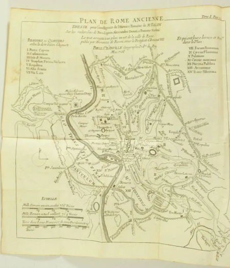 ROLLIN et CREVIER - Histoire romaine - 1771 - 16 volumes - cartes - Photo 2, livre ancien du XVIIIe siècle