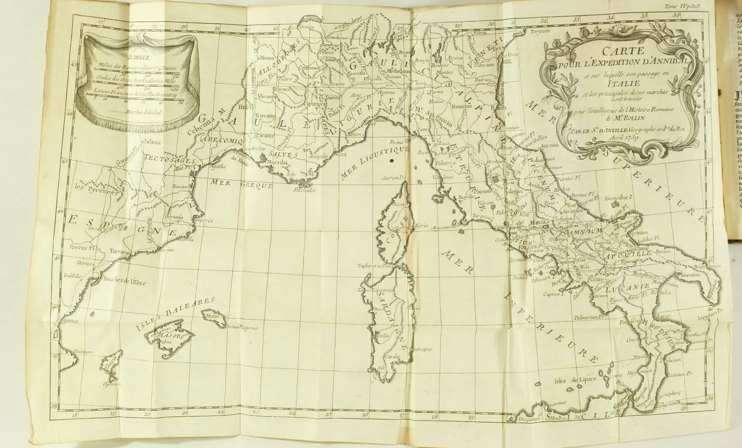 ROLLIN et CREVIER - Histoire romaine - 1771 - 16 volumes - cartes - Photo 3, livre ancien du XVIIIe siècle