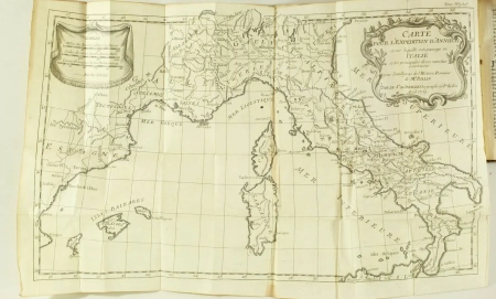 ROLLIN et CREVIER - Histoire romaine - 1771 - 16 volumes - cartes - Photo 3, livre ancien du XVIIIe siècle
