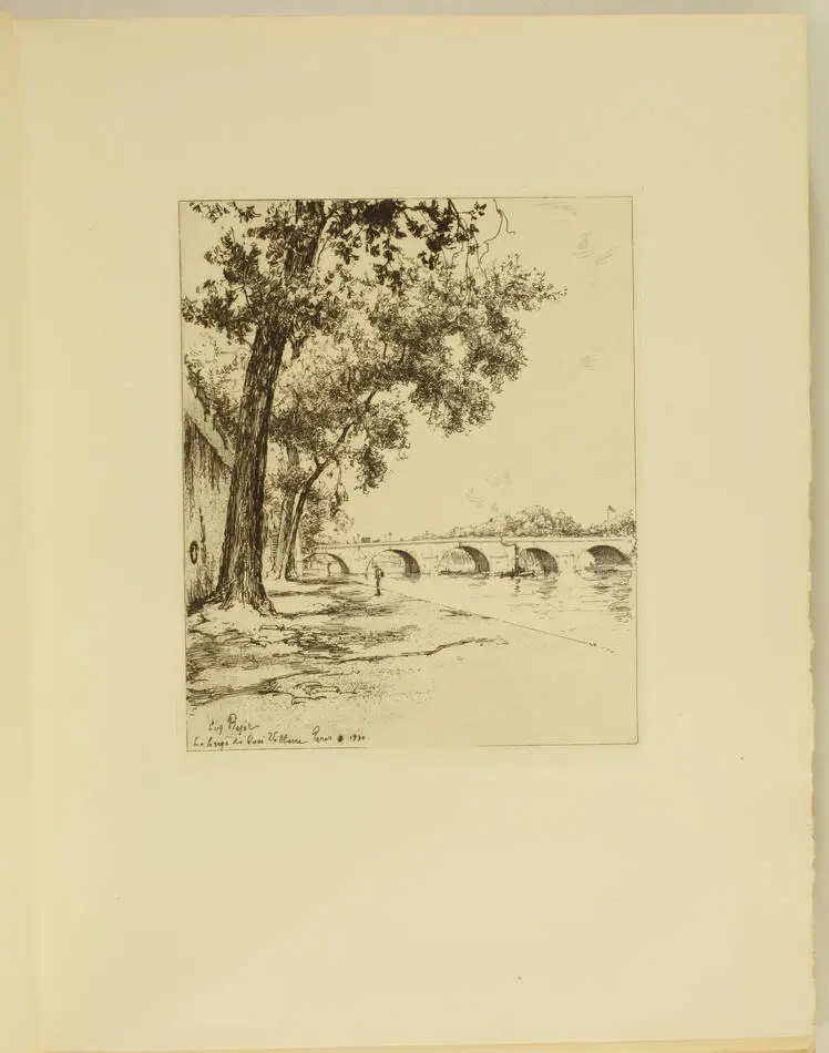 LARAN - L oeuvre gravé d Eugene Béjot - 1937 - Eaux-fortes - Envoi - Photo 4, livre rare du XXe siècle
