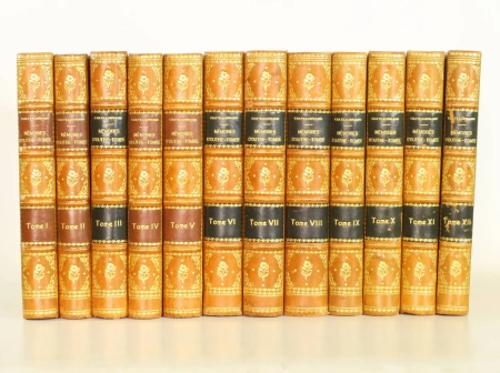 CHATEAUBRIAND. Mémoires d'outre-tombe, par M. le vicomte de Chateaubriand, livre rare du XIXe siècle