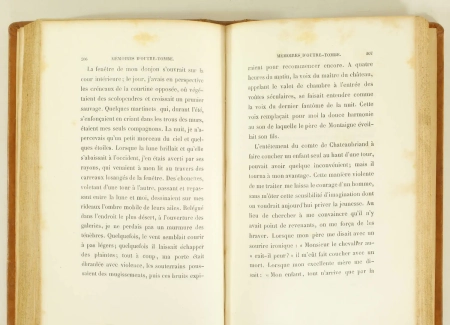 Chateaubriand - Mémoires d outre-tombe - 1849 - 12 volumes - Edition originale - Photo 2, livre rare du XIXe siècle
