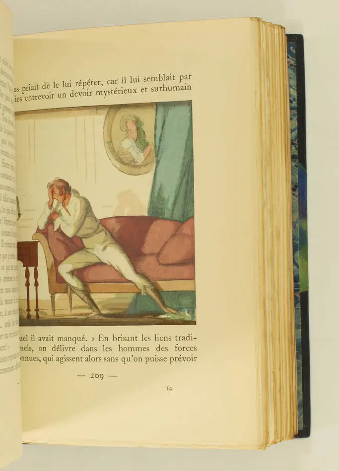 MAUROIS - Ariel ou la vie de Shelley 1932 Illustré par Fargeot - reliure signée - Photo 2, livre rare du XXe siècle