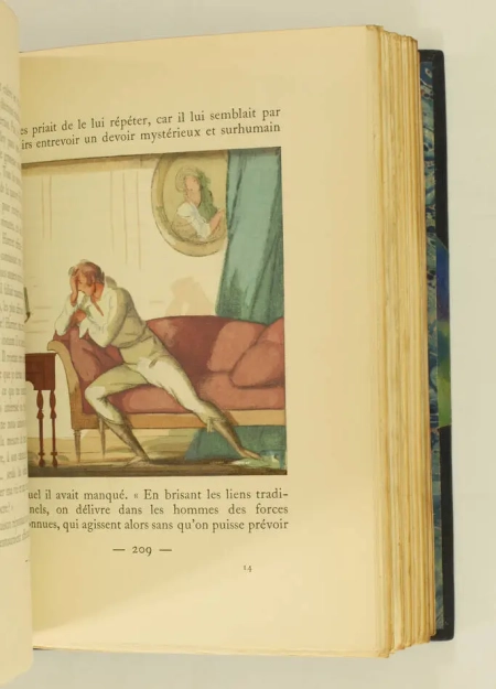 MAUROIS - Ariel ou la vie de Shelley 1932 Illustré par Fargeot - reliure signée - Photo 2, livre rare du XXe siècle