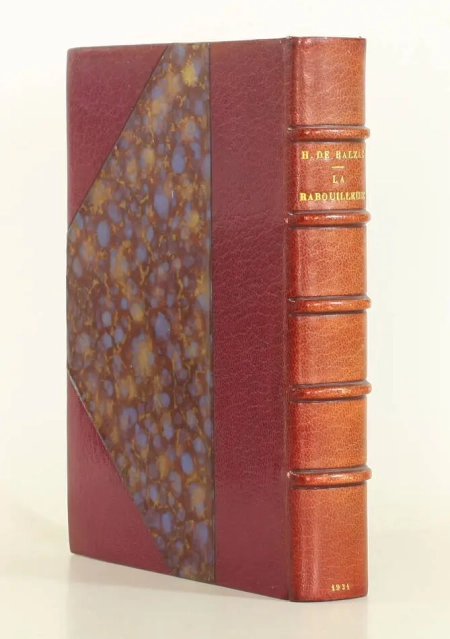 BALZAC - La rabouilleuse - Mornay 1931 Illustré par Fargeot - reliure signée - Photo 1, livre rare du XXe siècle