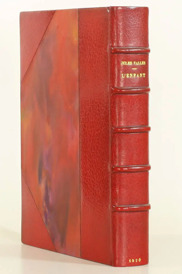 VALLES - L enfant - Mornay, 1920 - Illustré Henri Barthélémy - reliure signée - Photo 1, livre rare du XXe siècle