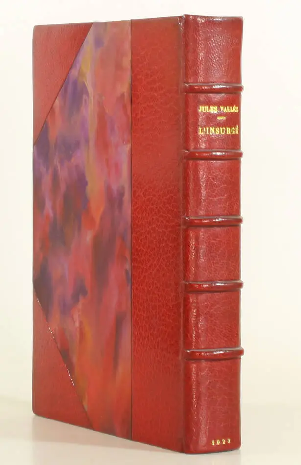 VALLES - L insurgé - Mornay 1923 - Illustré Henri Barthélémy - reliure signée - Photo 0, livre rare du XXe siècle