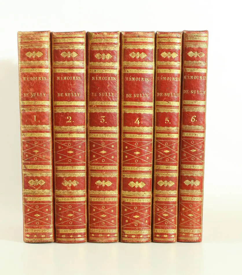 Mémoires de SULLY, principal ministre de Henri-le-Grand - 1814 - 6 volumes in-8 - Photo 0, livre ancien du XIXe siècle